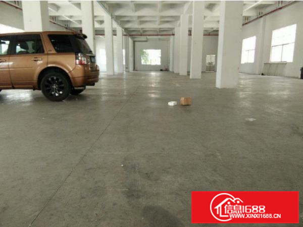 企石镇厂房一楼1360平，空地大，可分租，水电齐全