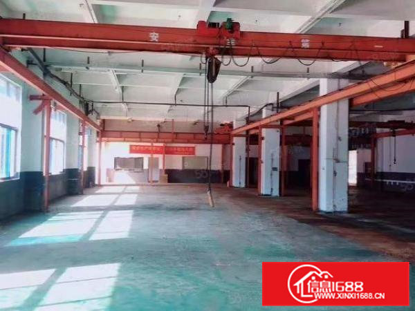 （实业客低价招租）清溪镇大利村一楼现成行车980平方厂房招租