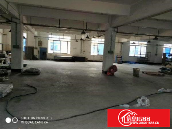 松岗山门1300平厂房出租，公摊小，可环评，实图
