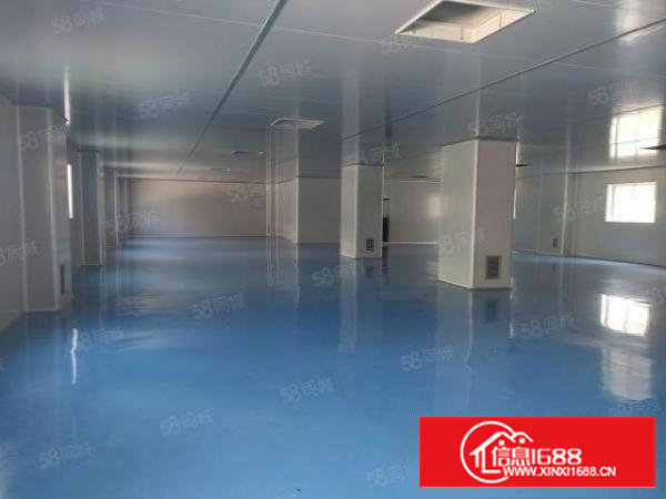 西乡，固戍二路旁工业区楼上整层1100平无尘车间，无转让费。