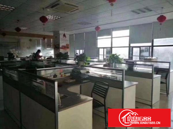 南联新出整层1800平方厂房招租精装修办公室和地坪漆