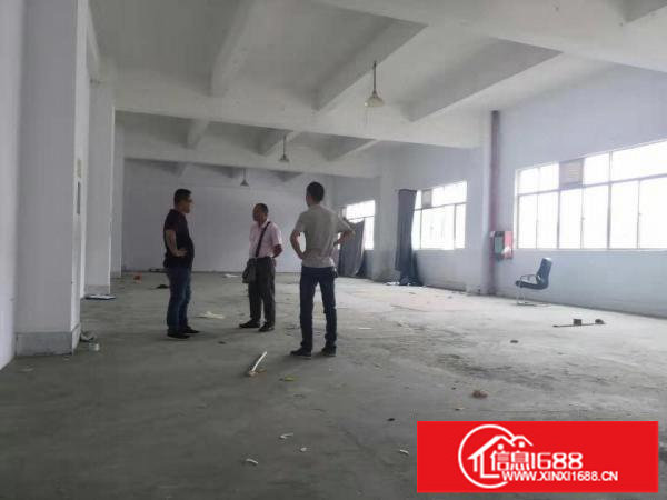坪山新出二楼1200平方标准厂房16元平米出租有红本带地坪