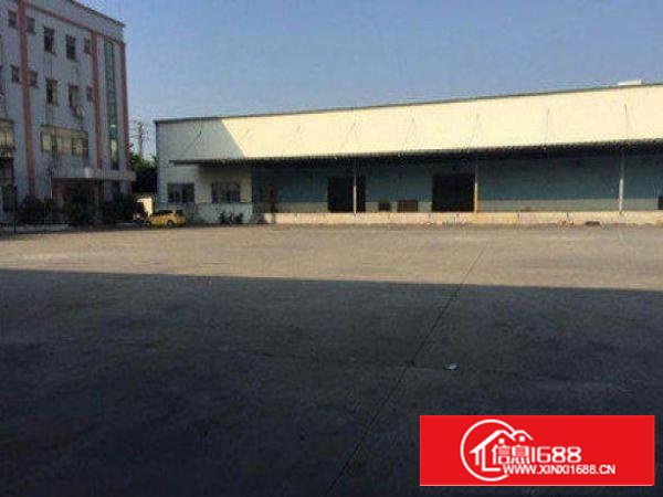 高埗工业园单一层厂房2000平方带卸货平台现成办公室装修