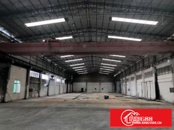 石碣新出原房东分租一栋砖墙到顶单一层厂房带行车