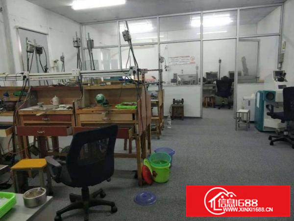 六约珠宝园400平带装修珠宝厂房出租