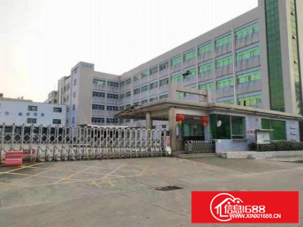 凤岗工业园新出楼上豪华厂房办公室地坪漆直接办公无转让费