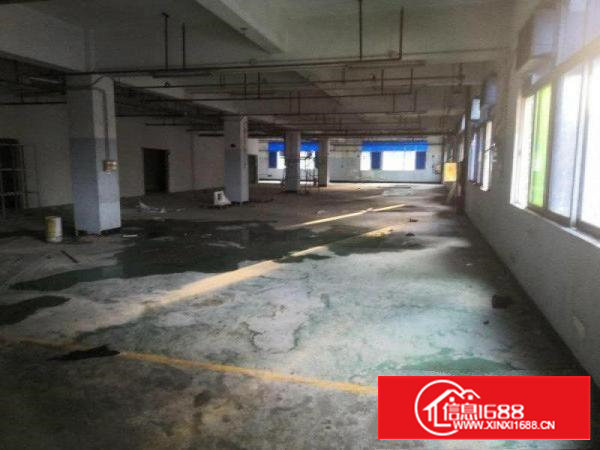 后亭三楼1150平精装修可分割带2吨货梯，产证齐全