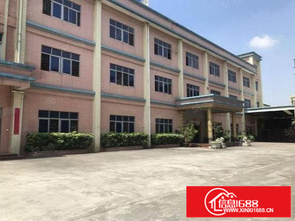 常平靠大朗八成新标准独院三层厂房3300平方，工业用地