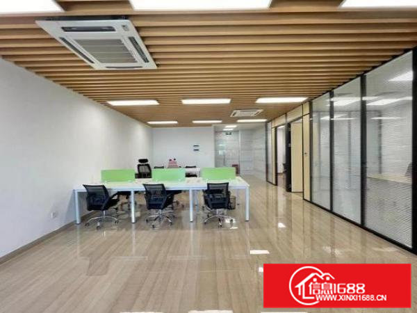 凤岗楼上淘宝电商写字楼厂房出租188平，带家私精装修拎包入住