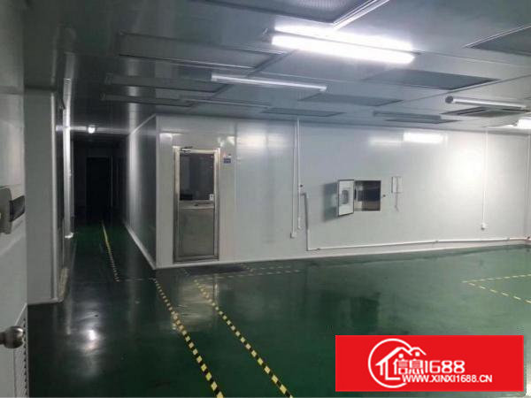 雁田新出带装修无尘车间1800平方米二楼