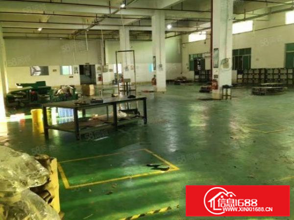 横沥山夏工业区原房东自用厂房，分租一楼有现成水电及办公室装修