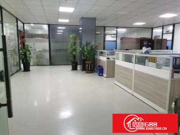 龙华大浪新出精装修厂房820平，物业直租