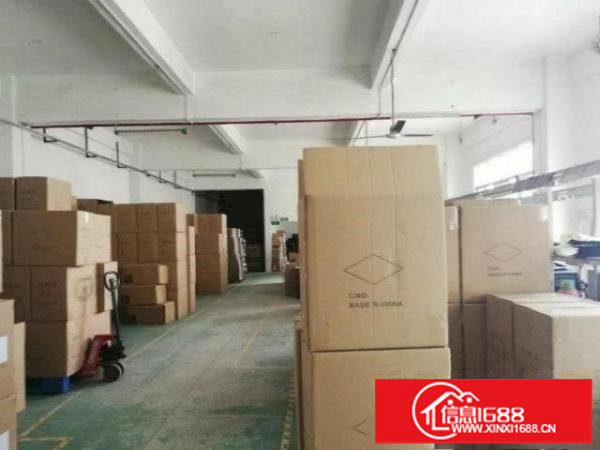 福永新和村1楼带装修厂房650平出租，拎包入住，适合电子