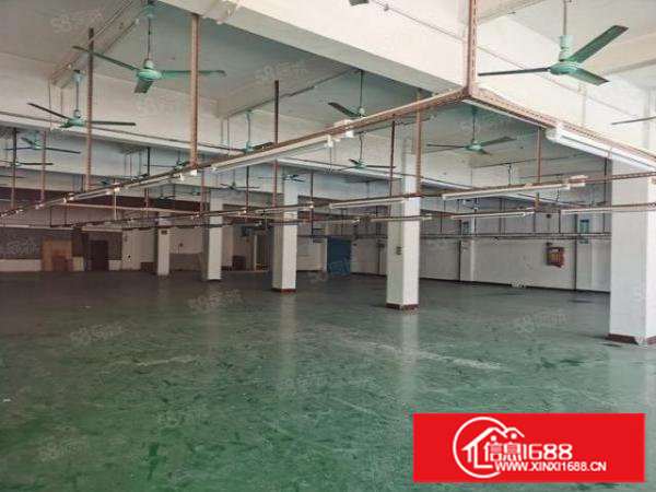 塘厦诸佛岭标准厂房分租1400平米，风扇灯都在，领包入驻