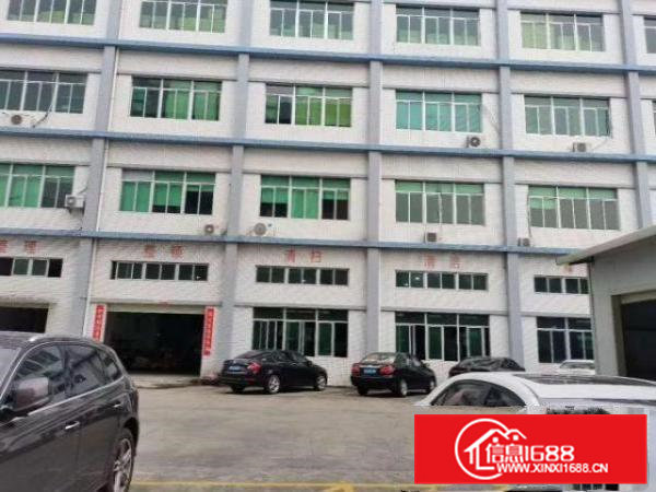 凤岗注塑厂房出租750平6米高现成行车精装修办公室