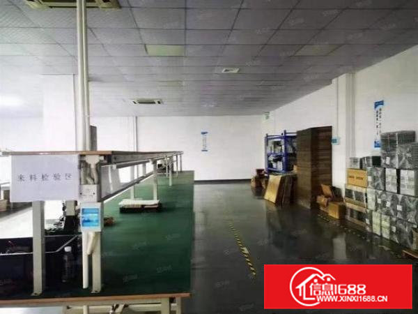 横沥田坑新出楼上850平方精装修无尘车间