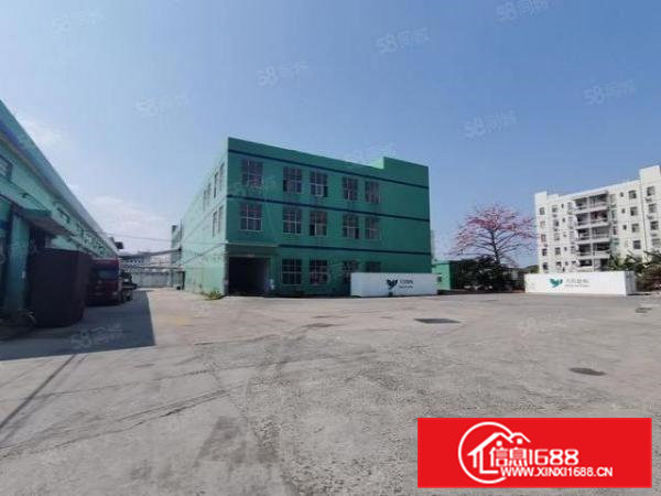 凤岗怡安工业城6千平一楼高6米原房东红本独栋仓库厂房出租分租