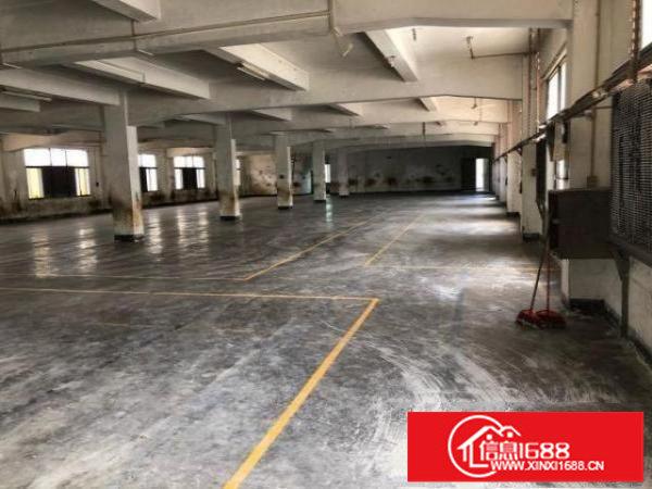 松岗工业村独栋厂房二楼三楼签5年