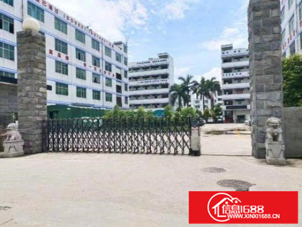 龙岗坪地主干道边楼上470平精装修办公室厂房出租