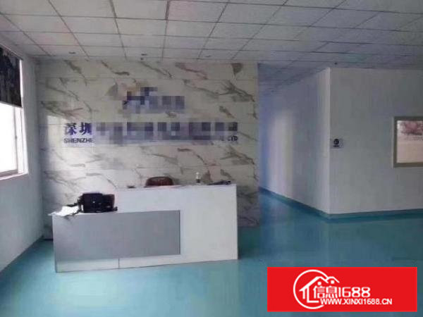 虎门龙眼社区新出楼上2180平豪华装修厂房出租，靠近主干道