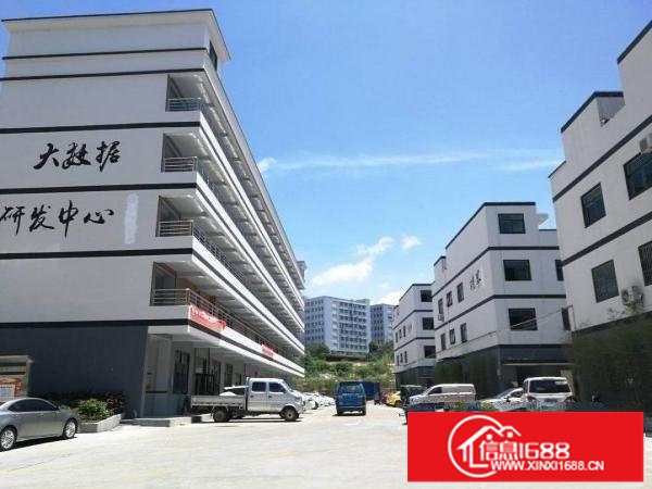 龙华，实体墙厂房288平，带装修，物业直租