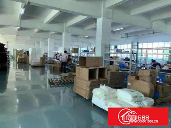 新出笋盘塘厦清湖头楼上3200平，漂亮装修，喷油环评无公摊！