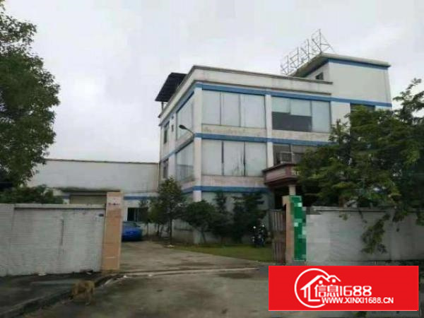 万江独院单一层厂房1800平方带现成地坪漆出租配电120千瓦