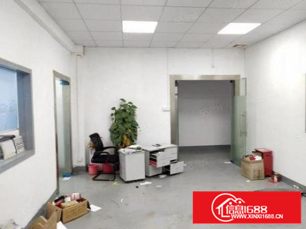 西乡，鹤州，楼上带精装修875平厂房，31格局，水电到位！