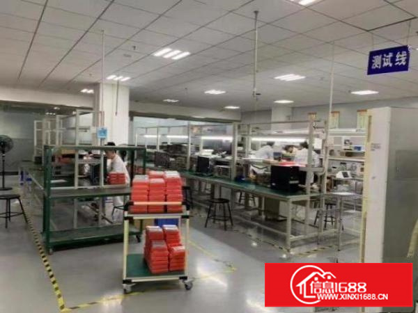 西乡恒丰工业城豪华装修厂房1100平米招租