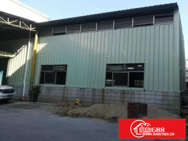 大岭山向东村空出村委原建单一层钢构厂房770平米出租