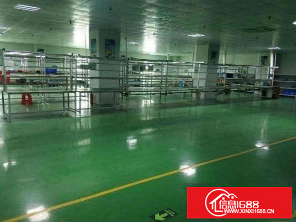 惠州镇隆工业园楼上1600平带现装修可分租