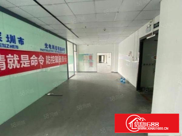 石岩外环路700平精装修厂房出租，原房东零公摊园区形象好