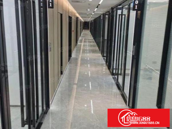 坂田新出上雪楼上1000平带装修厂房出租200起租无转让费