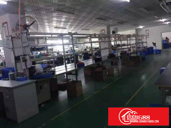 出租龙岗区平湖楼上整层750平米带装修厂房