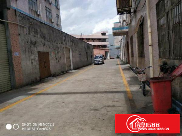 松岗潭头620平厂房出租，靠近主干道，产证齐全