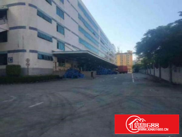 沙井107国道新桥第三工业区一楼500到1000平厂房出租。