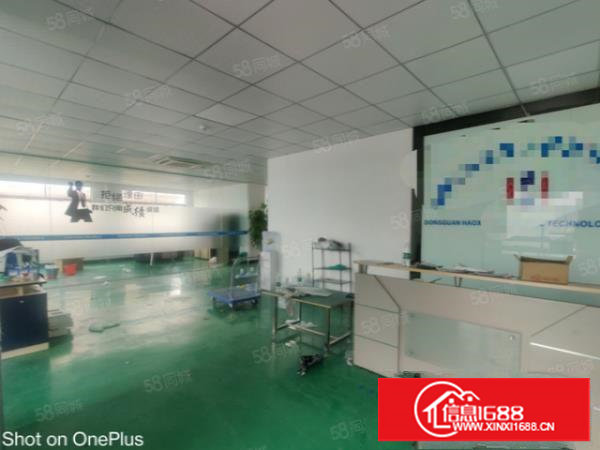 塘厦大坪新空出楼上厂房600平，现成主线到车间，电子包装五