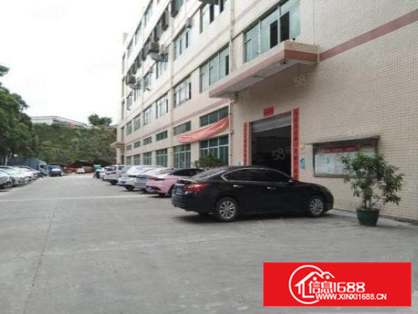 石岩塘头大型园区5层单层面积1800平方精装修独栋厂房