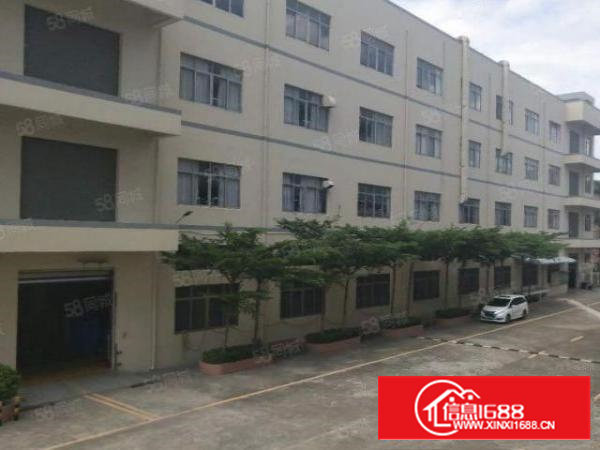 沙井国道高速附近整层2500平米厂房仓库出租精装修可分租办证