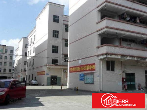 观澜福民楼上单层面积850平方标准厂房出租