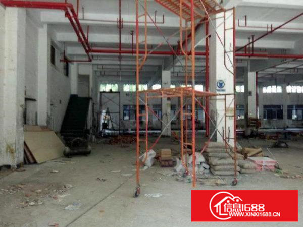 沙井一楼800平17M挂车可进,产证齐全