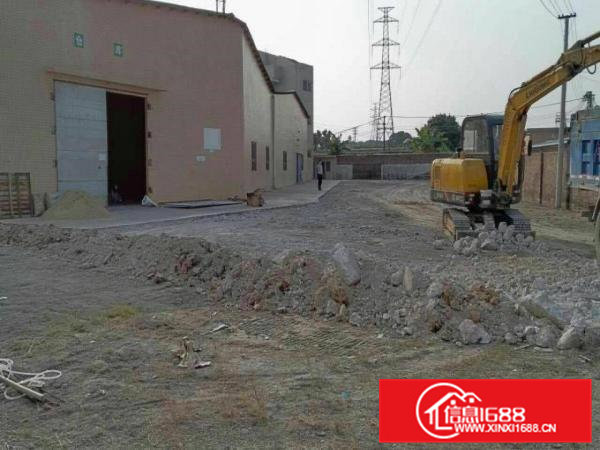 4000平方原房东独院单一层砖墙到顶厂房