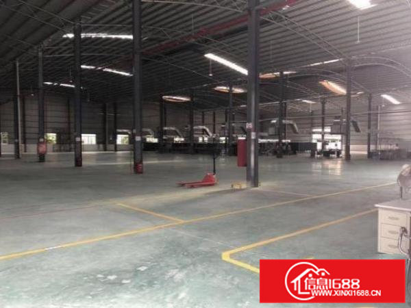 塘沥独门独院单一层钢构厂房出租1300平米，带办公室装修