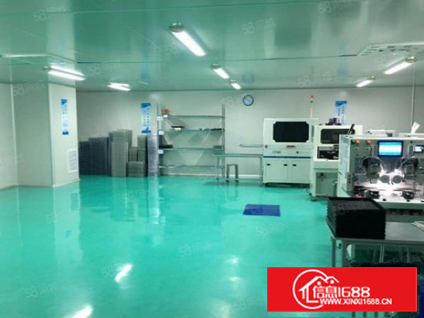 原房东带红本科苑城无尘车间1600平有办公无公摊，可整租分租