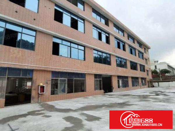 布吉红本独门独院标准厂房出租，合同期长，主干道边上，停车方便