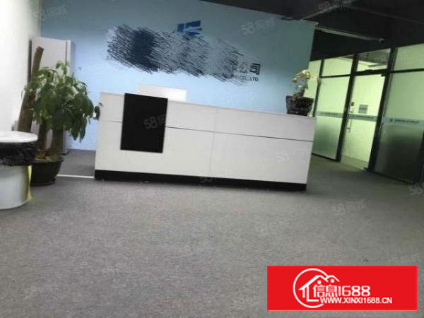 石岩水田外环路边新出楼上精装修700平方厂房出租，免转让费