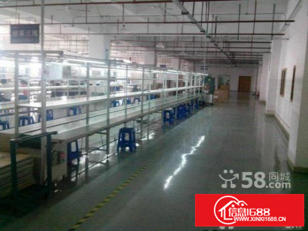 坂田天虹利金城边上1280平装修厂房招租