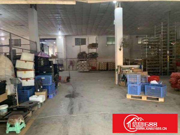 平湖白泥坑,良安田一楼300平方带120平方冷库出租