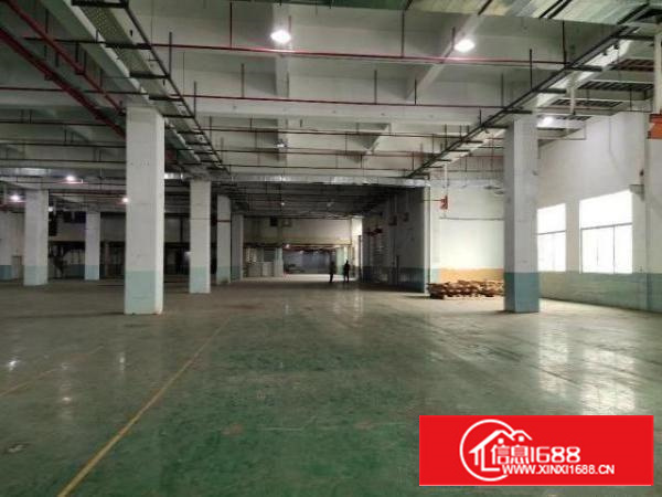 高埗镇新花园式厂房一楼高度到顶7.5米面积6000平方