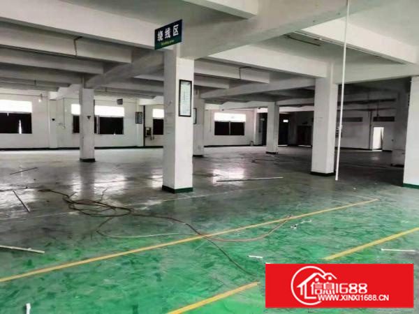 平湖厂房出租，租金20元1楼，刚刚空出来